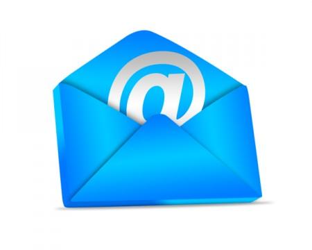 Email icon on the contact us page of Nivom Realty